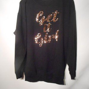 get it girl long sleeve topL